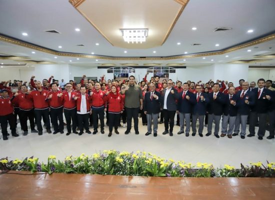 Hadiri Pelantikan PP FPTI Masa Bakti 2023-2027, Menpora Dito Dukung Penuh untuk Regenerasi Atlet