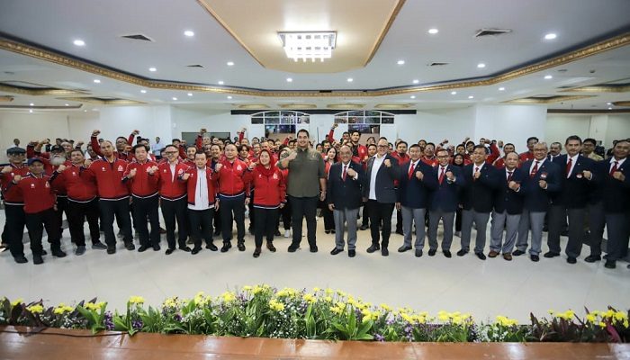 Hadiri Pelantikan PP FPTI Masa Bakti 2023-2027, Menpora Dito Dukung Penuh untuk Regenerasi Atlet