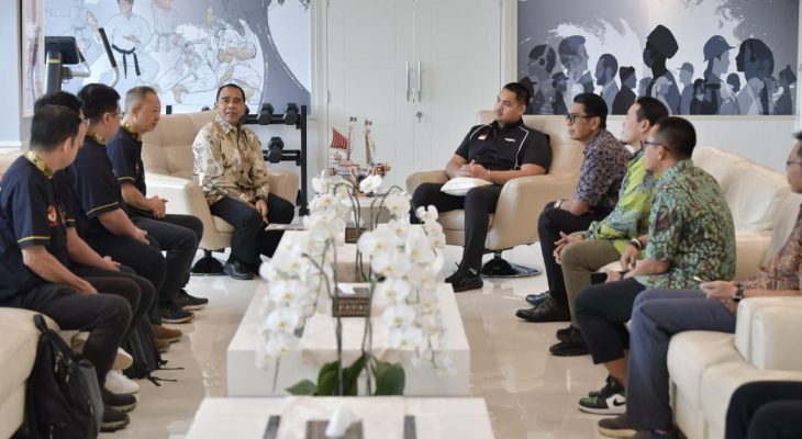 Indonesia Siap Jadi Tuan Rumah Kejuaraan Dunia Barongsai, Menpora RI Terima Audiensi PB FOBI