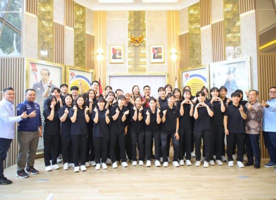 Terima Kunjungan Tim Red Sparks, Menpora : Ini Akan Berdampak Besar Bagi Voli Indonesia 