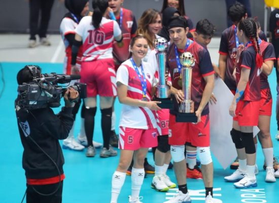 Donna Agnesia Berharap Hadirnya Red Sparks Akan Berdampak Baik Bagi Voli Indonesia