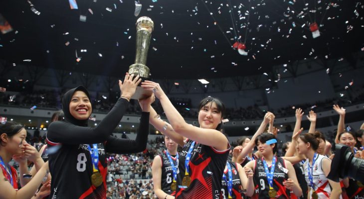 Kemenangan Memukau Red Sparks atas Indonesia All Star dalam Laga Eksibisi Fun Volley Ball 2024 Suguhkan Permainan Seru