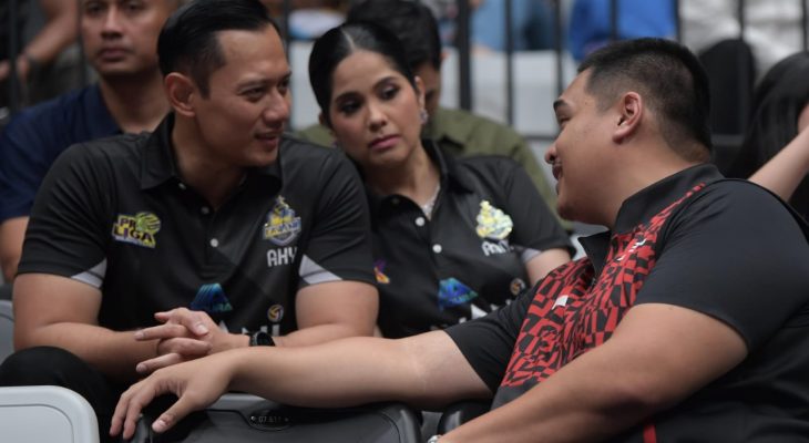 Fun Volley Ball Berjalan Sukses, Agus Harimurti Yudhoyono Ucapkan Selamat Kepada Menpora Dito