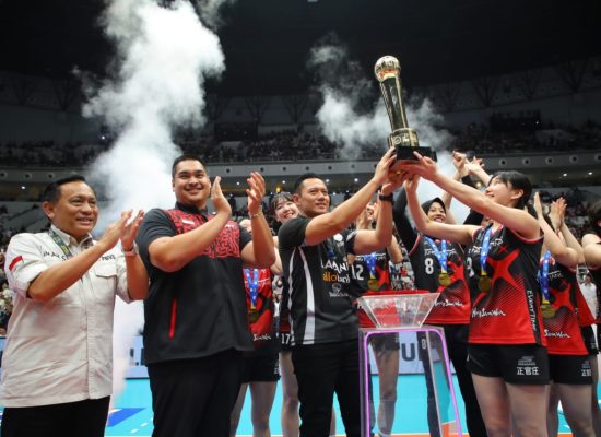 Red Sparks Vs All Star Membakar Semangat Voli, Menpora Dito Harapkan Indonesia Raih Peringkat 30 Besar Dunia
