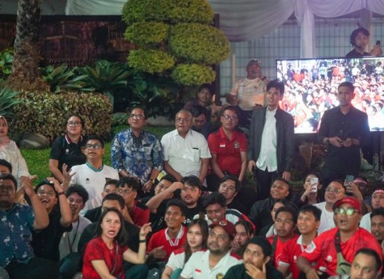 Ribuan Suporter Nobar di Kemenpora, Gunawan Suswantoro Minta Tetap Dukung Timnas U-23 Menuju Olimpiade 2024 Paris