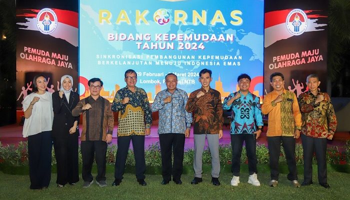 Guna Sinkronisasi Pembangunan, Deputi Bidang Kepemudaan Kemenpora Gelar Rakornas 2024 di Mataram