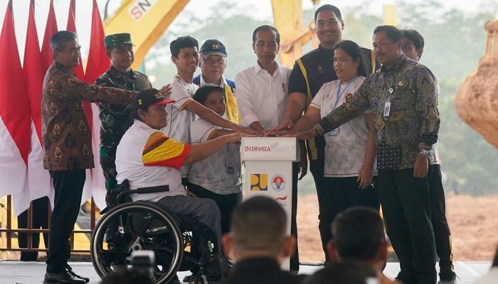 Menpora Dampingi Presiden Jokowi Lakukan Groundbreaking Paralympic Training Center di Karanganyar