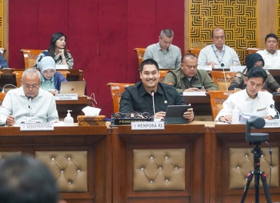 Rapat Kerja Bersama Komisi X DPR RI, Menpora Paparkan Realisasi Anggaran Kemenpora Tahun 2023