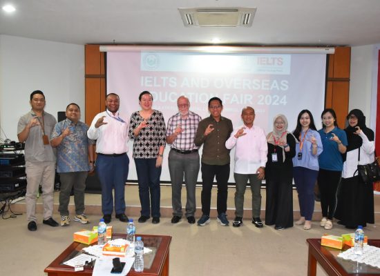 UPT Bahasa Unimed Sukses Gelar IELTS and Overseas Education Fair 2024