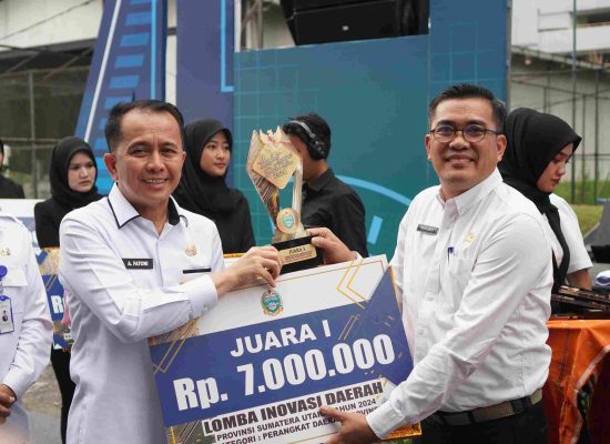 Dinas Koperasi dan UKM Sumatera Utara Raih Juara Satu di North Sumatera Innovation Forum 2024