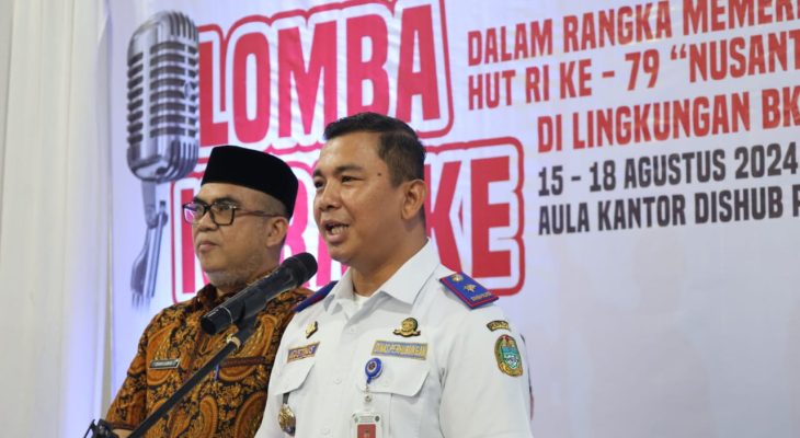 Semarakkan HUT ke-79 Kemerdekaan RI, Dishub Sumut dan BKAD Gelar Lomba Karaoke, Tingkatkan Semangat Kebersamaan