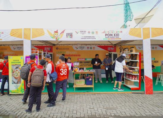 Festival UMKM PON XXI Aceh-Sumut 2024 Dorong Pertumbuhan Ekonomi