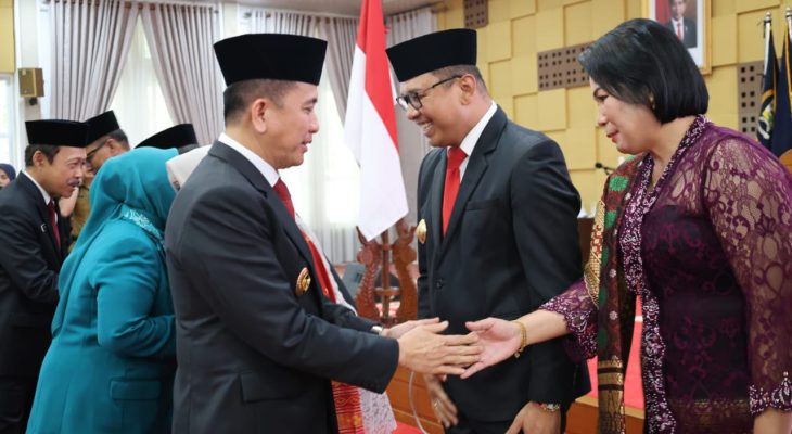 Kadishub Sumut Agustinus Panjaitan Dikukuhkan Sebagai Pjs Bupati Toba