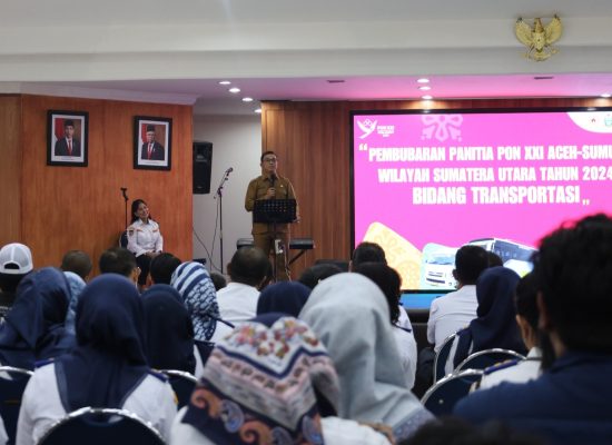 Sukses Selenggarakan Layanan Transportasi PON, Kadishub Sumut Bubarkan Tim Pelaksana Bidang Transportasi