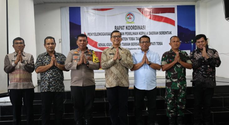 Ajak Forkopimda Bersama-sama Sukseskan Pilkada Toba, Agustinus Panjaitan: ASN Jaga Netralitas!