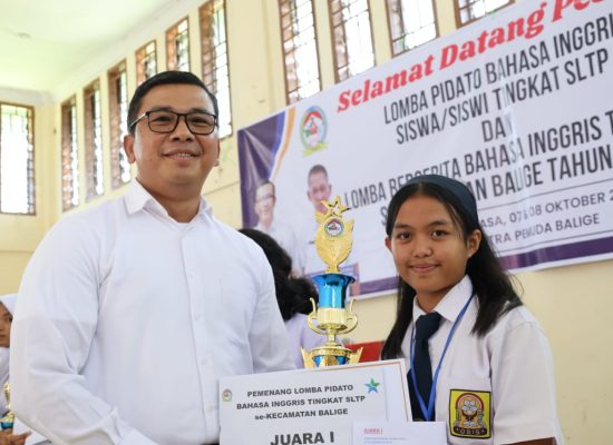 Pentingnya Kecakapan Berbahasa Inggris di Era Globalisasi, Pjs Bupati Toba: “Ini Event yang Harus Berkelanjutan!”
