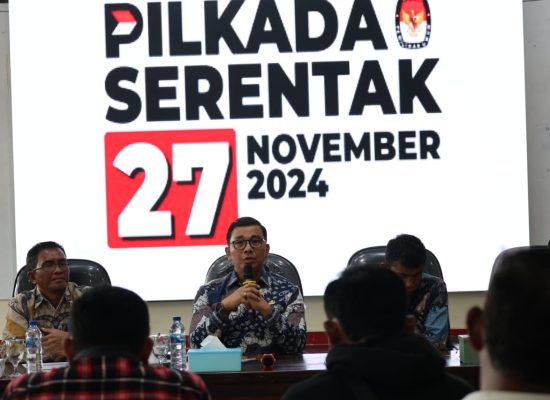 Pjs Bupati Toba Ajak Jurnalis Dorong Partisipasi Masyarakat Memilih, Tangkal Hoaks, dan Ciptakan Berita Berimbang jelang Pilkada