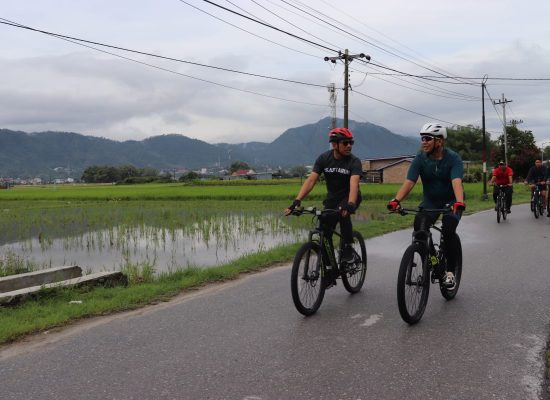 Pjs Bupati Toba dan Forkopimda Gowes Bersama, Pastikan Situasi Kondusif Jelang Pilkada 2024