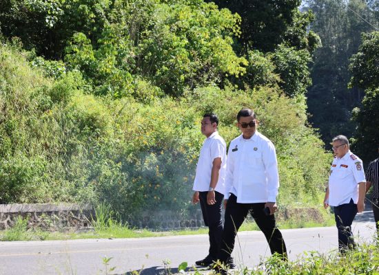 Tekan Lakalantas di Blackspot Jangga Dolok, Pemkab Toba Bersama Instansi Terkait Bahas Solusinya