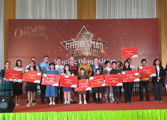 Awarding Christmas Festival Natal Oikumene Sumut 2024 Sukses Digelar