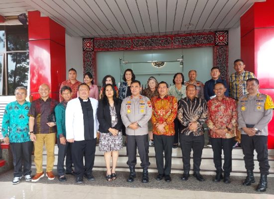 Kapolda Sumut Apresiasi Kesiapan Panitia Natal Oikumene Provsu 2024