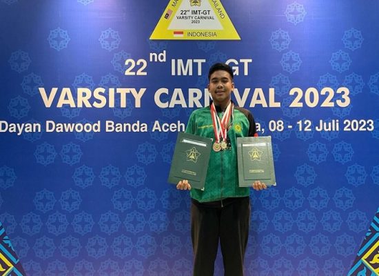 Ukir Prestasi Gemilang Bidang Public Speaking, Deny Arifin Harumkan Tekper USU