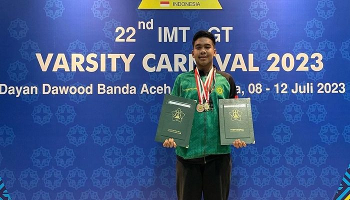 Ukir Prestasi Gemilang Bidang Public Speaking, Deny Arifin Harumkan Tekper USU
