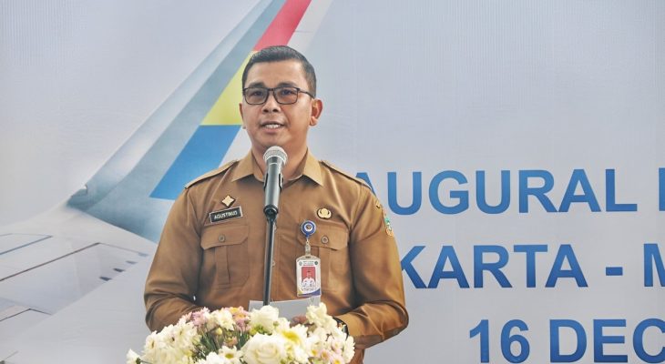 Pelita Air Buka Rute Medan-Jakarta, Kadishub Agustinus: Peluang Besar Bagi Pengembangan Ekonomi dan Pariwisata di Sumut
