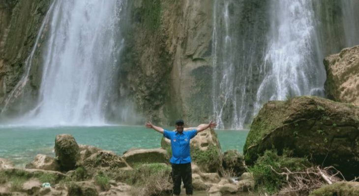 DPP KNPI Tinjau Wisata Curug Cikaso yang Terdampak Banjir Sukabumi