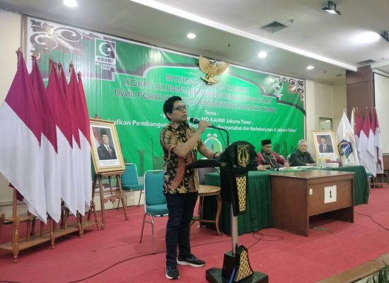 Choir Syaripudin Terpilih sebagai Ketua Umum KAHMI Jakarta Timur Periode 2025-2030