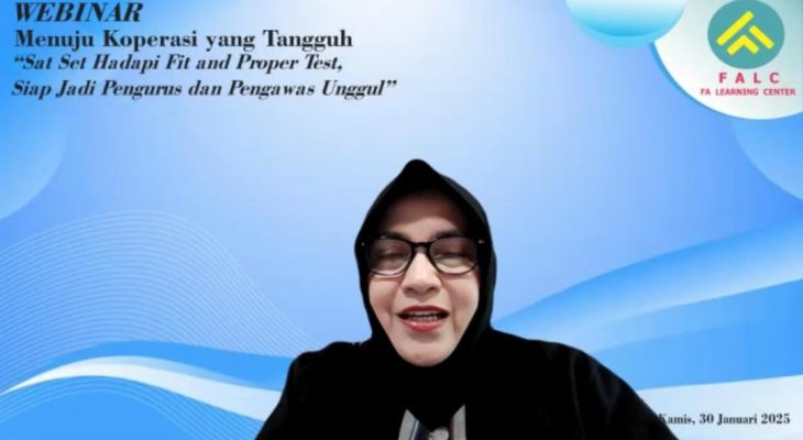 FA Learning Centre Gelar Webinar Nasional untuk Pengurus dan Pengawas Menuju Koperasi Tangguh
