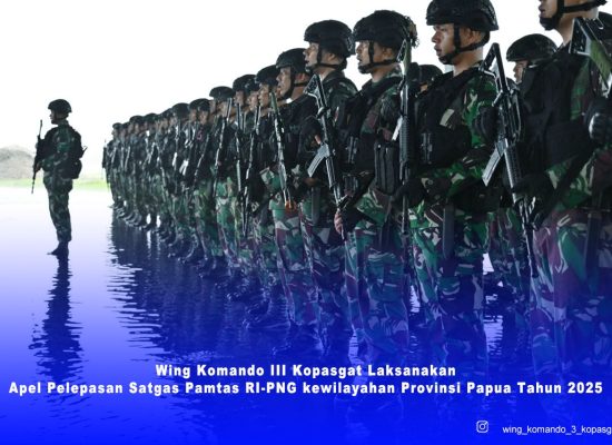 Apel Pelepasan Prajurit Kopasgat ke Papua, Keluarga Haru dan Bangga