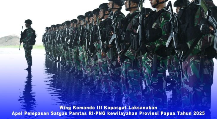 Apel Pelepasan Prajurit Kopasgat ke Papua, Keluarga Haru dan Bangga