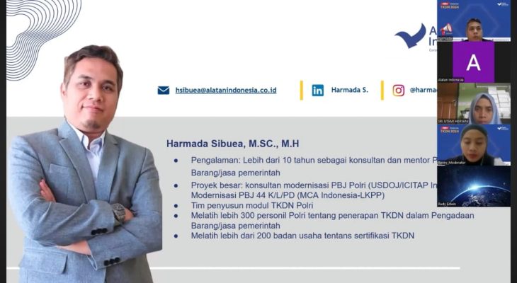 Alatan Indonesia Ajak Pelaku Usaha Manfaatkan Peluang Lewat Sertifikasi TKDN